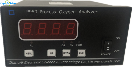 P860 φορητή συσκευή ανάλυσης 100ppm~21% αγνότητας οξυγόνου συσκευών ανάλυσης οξυγόνου αζώτου