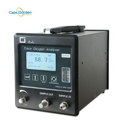 CI-PC93 φορητός λιμένας συσκευών ανάλυσης 150~300ml/Min 80% RH RS232 οξυγόνου ιχνών