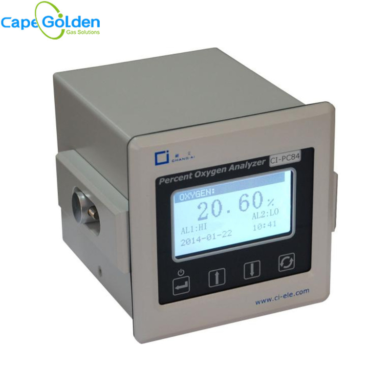 CI-PC84 μετρητής αγνότητας Ο2 συσκευών ανάλυσης 300ml/min αγνότητας οξυγόνου διαδικασίας