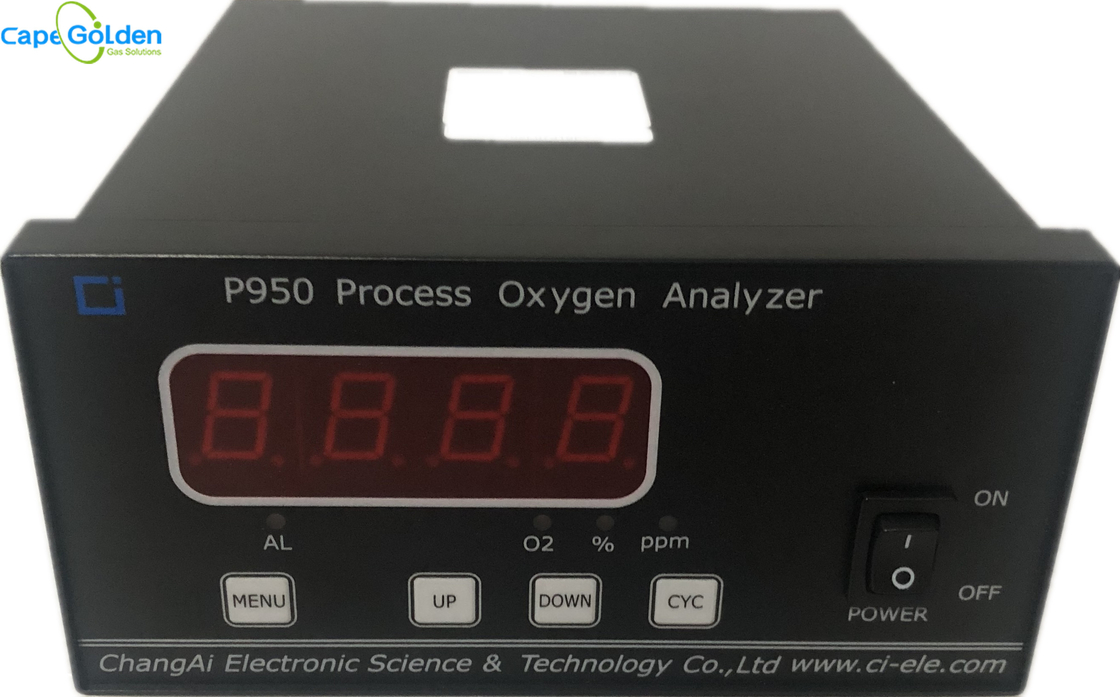 P950 ελεγκτής 80%RH αγνότητας οξυγόνου συσκευών ανάλυσης αερίου οξυγόνου αγνότητας διαδικασίας